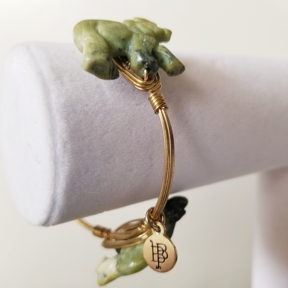 Bourbon and Bowties Wired Elephant Bracelet - Picture 8 of 12